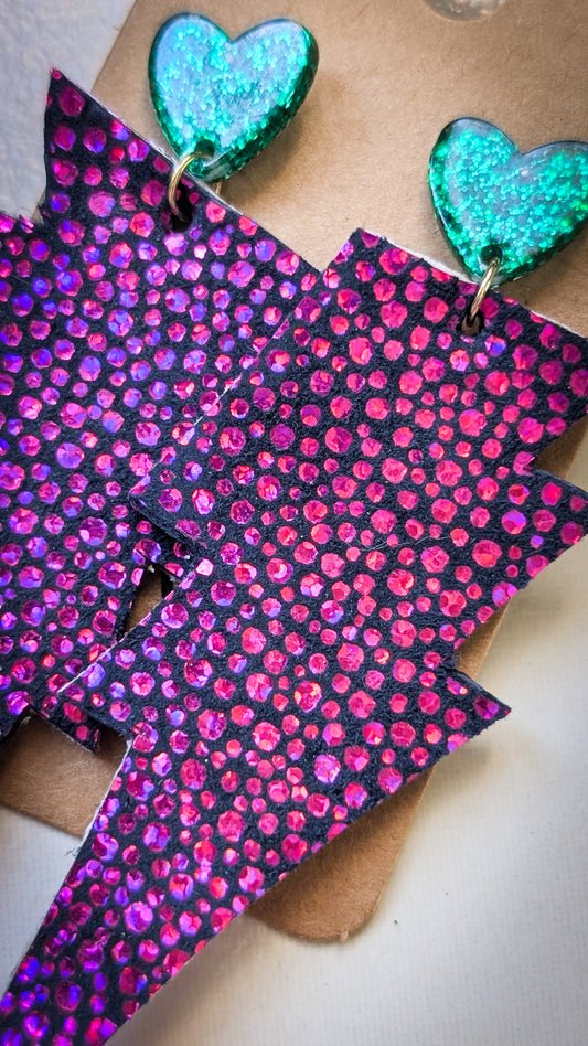 Flash Fushia Glitters 💜🩷💕