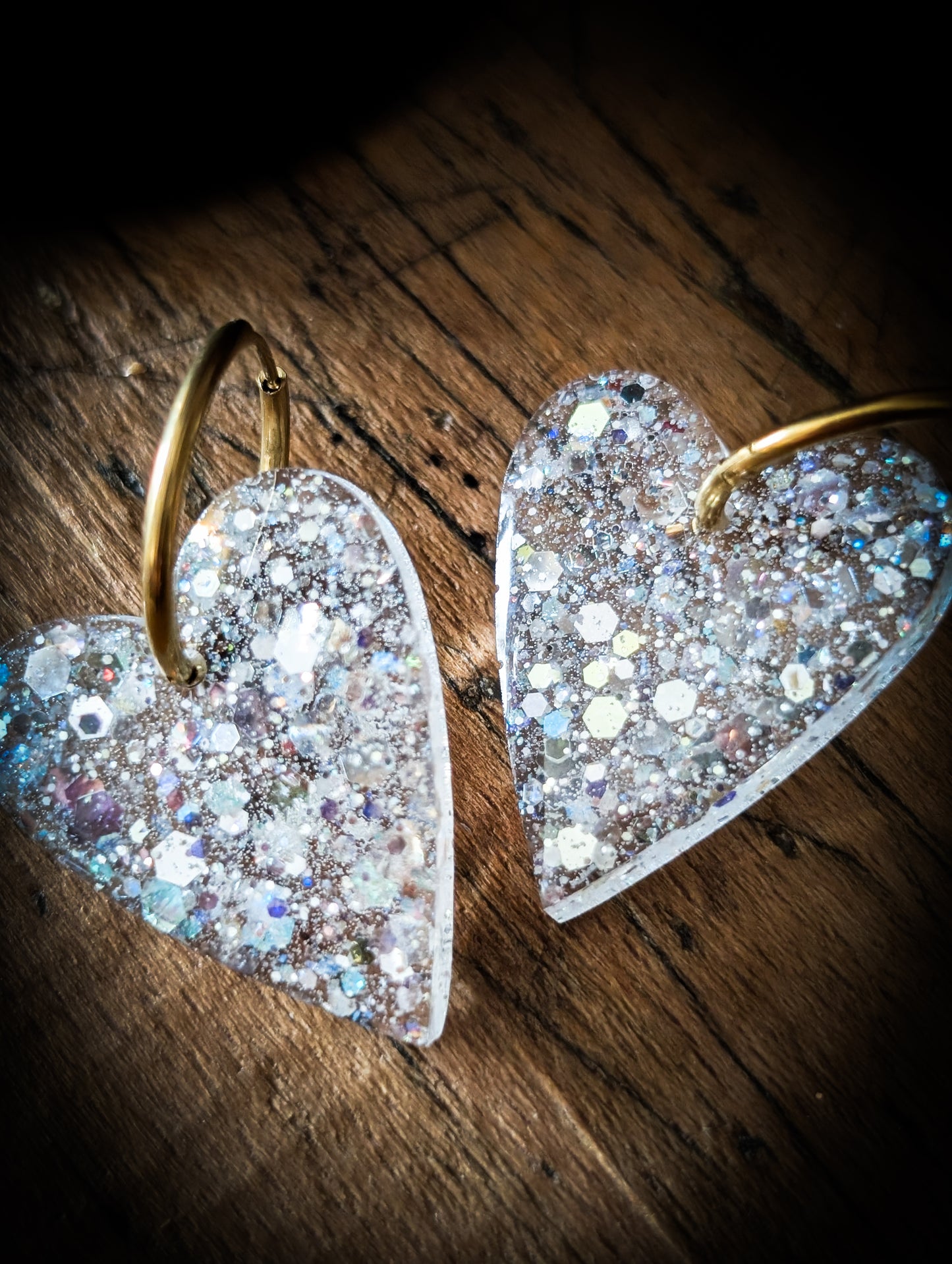 BO Heart 3cm Cristal Glitters